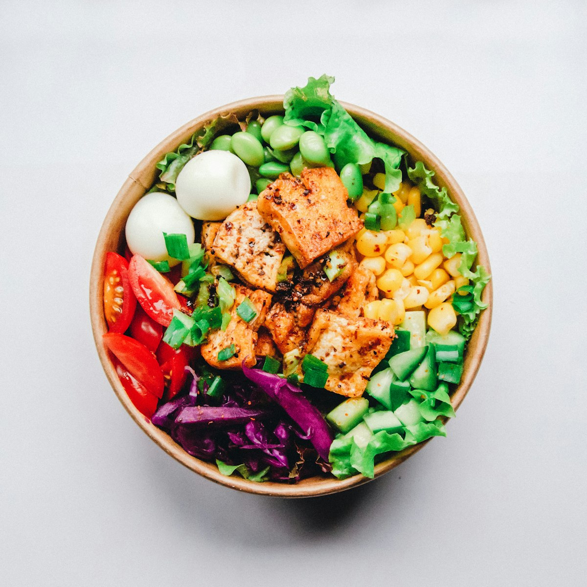 Common foods in a balanced diet for men's wellness
